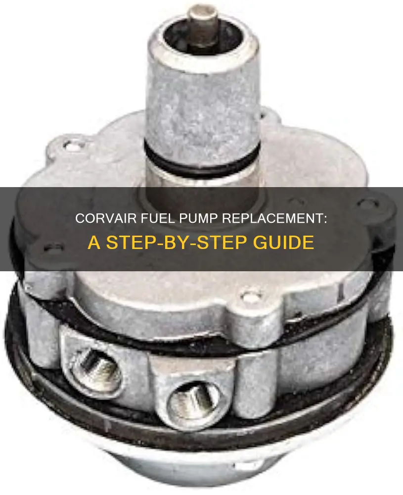 how to replace corvair fuel pump