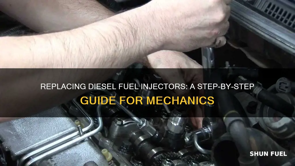 how to replace diesel fuel injectors