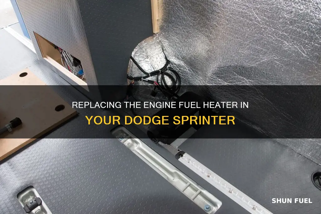 how to replace dodge sprinter engine fuel heater