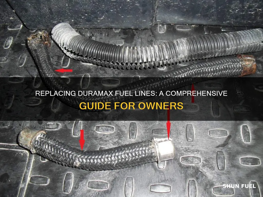 how to replace duramax fuel lines