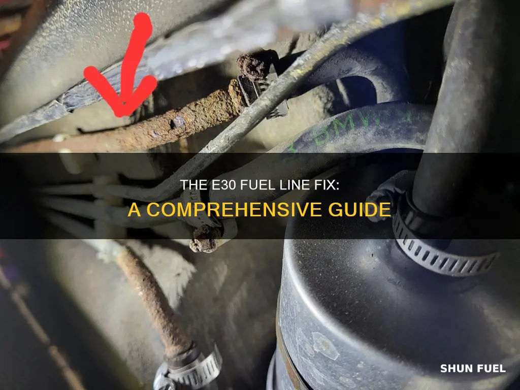 how to replace e30 fuel lines