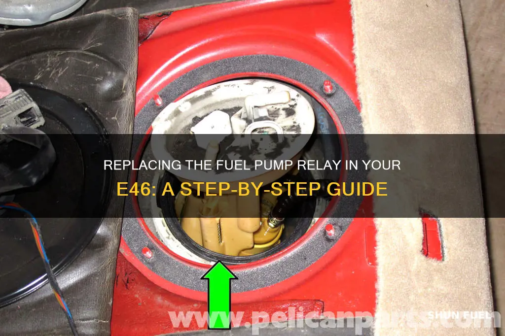 how to replace e46 fuel pump relay