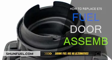 Replacing E70 Fuel Door Assembly: Step-by-Step Guide