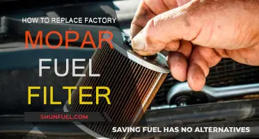 Replacing Your Mopar Fuel Filter: Step-by-Step Guide