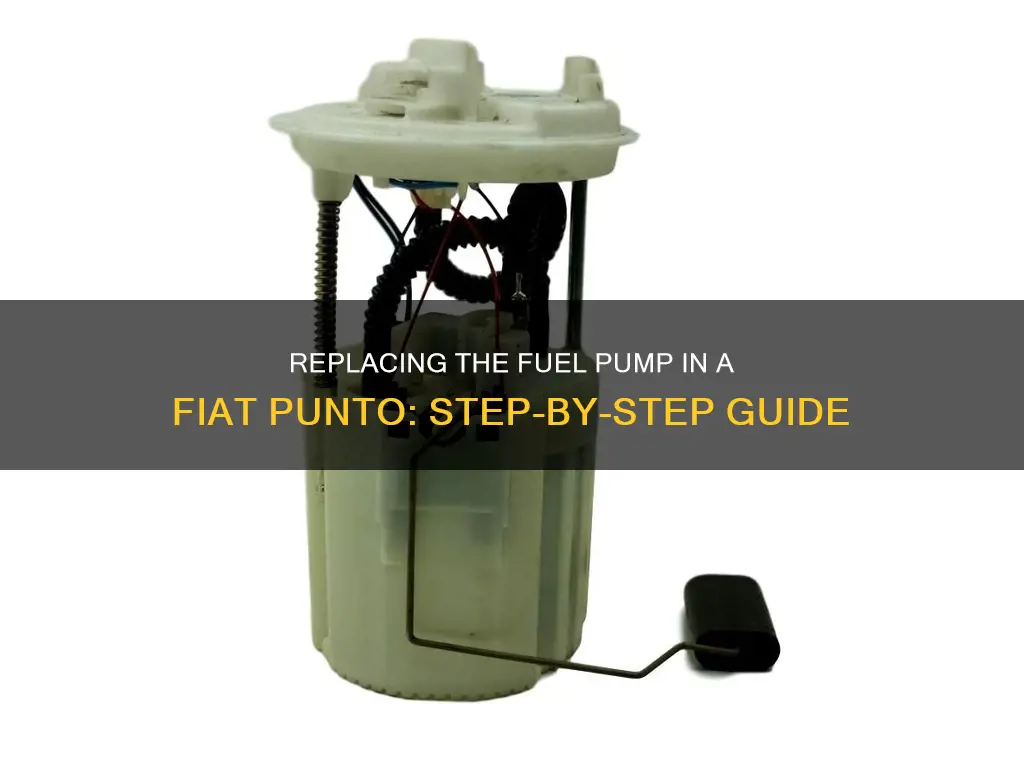 how to replace fiat punto fuel pump