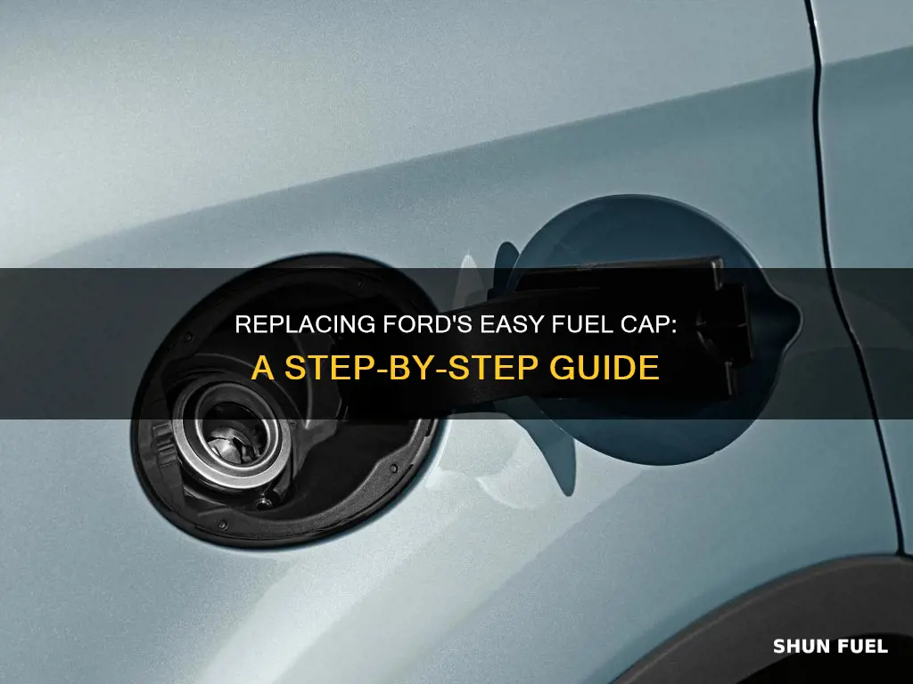 how to replace ford easy fuel cap