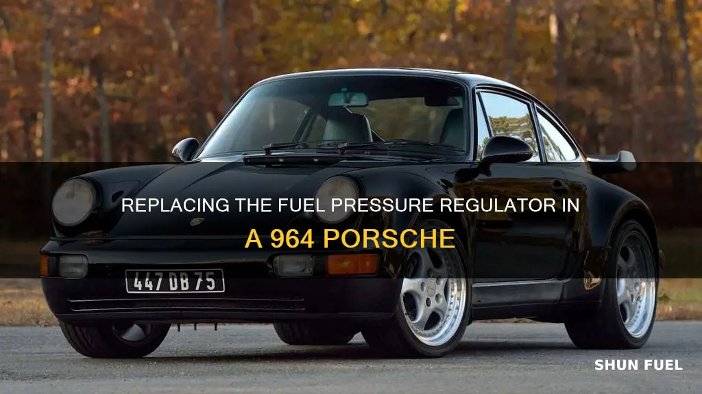 how to replace fpr fuel pressure regulator 1991 c2 964