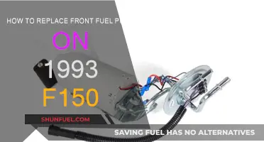 Replacing the Front Fuel Pump on Your 1993 F150 Truck