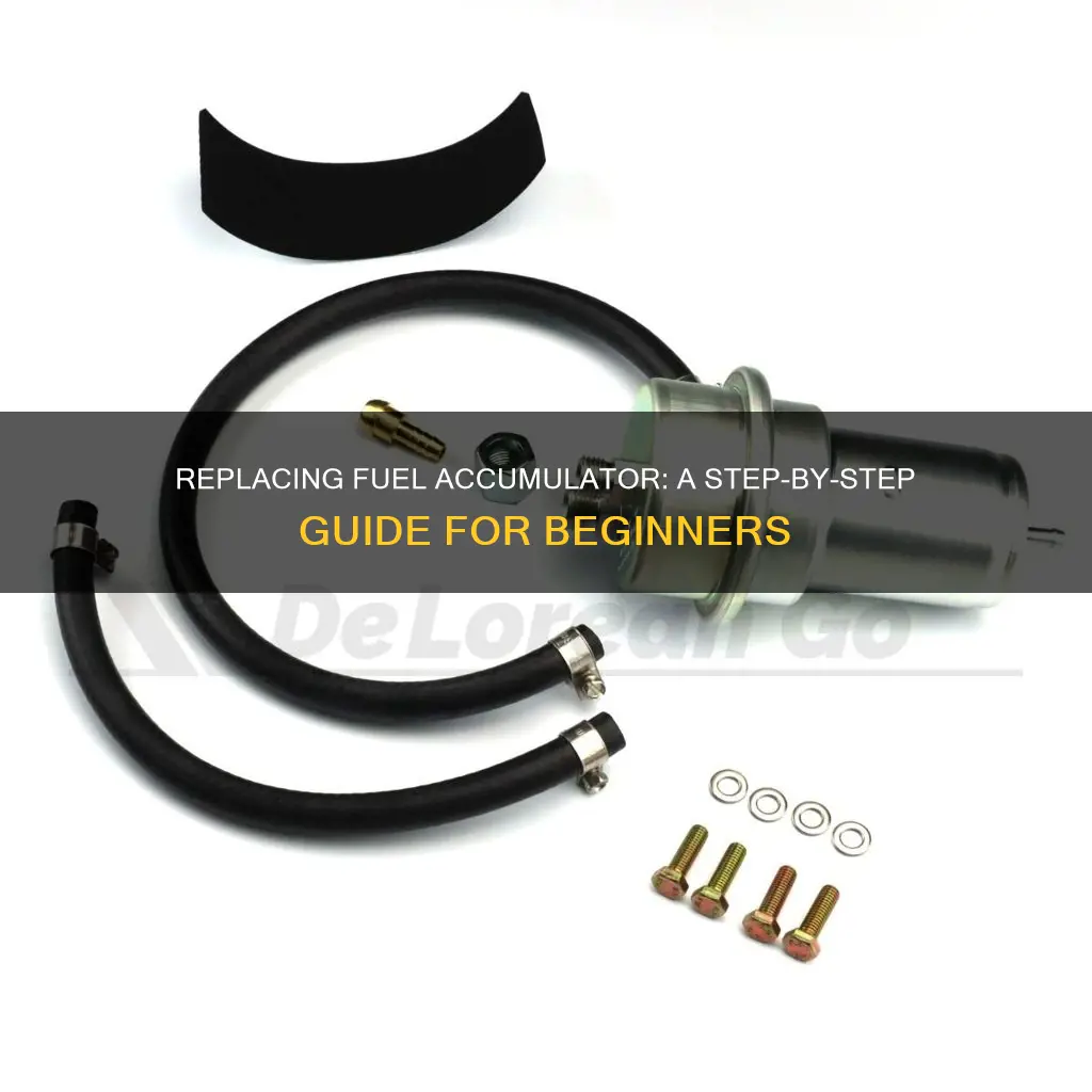 how to replace fuel accumulator