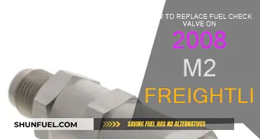 Replacing the Fuel Check Valve on a 2008 Freightliner M2