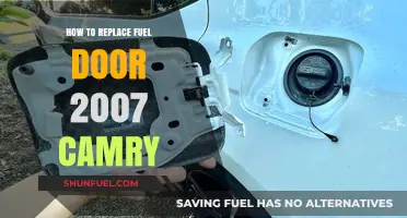 Camry Fuel Door Replacement: A Step-by-Step Guide for 2007 Models