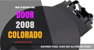 Replacing the Fuel Door: A Step-by-Step Guide for 2008 Colorado Owners