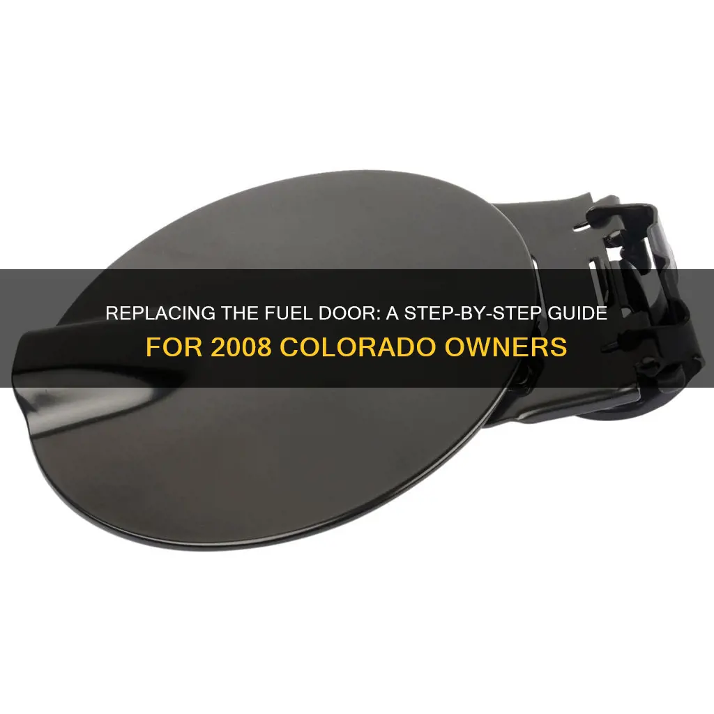 how to replace fuel door 2008 colorado