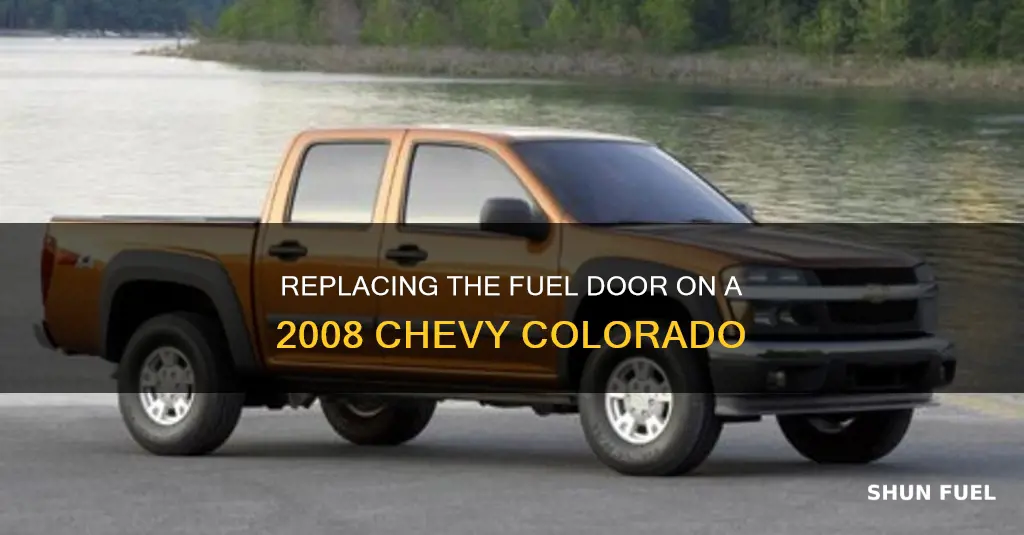 how to replace fuel door 2008 colorado