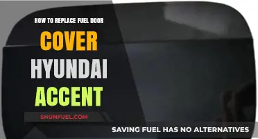 Replacing Your Hyundai Accent's Fuel Door Cover: A Step-by-Step Guide