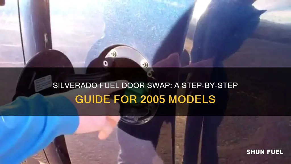 how to replace fuel door on 2005 silverado