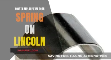 Replacing the Fuel Door Spring on Your Lincoln: Easy Guide