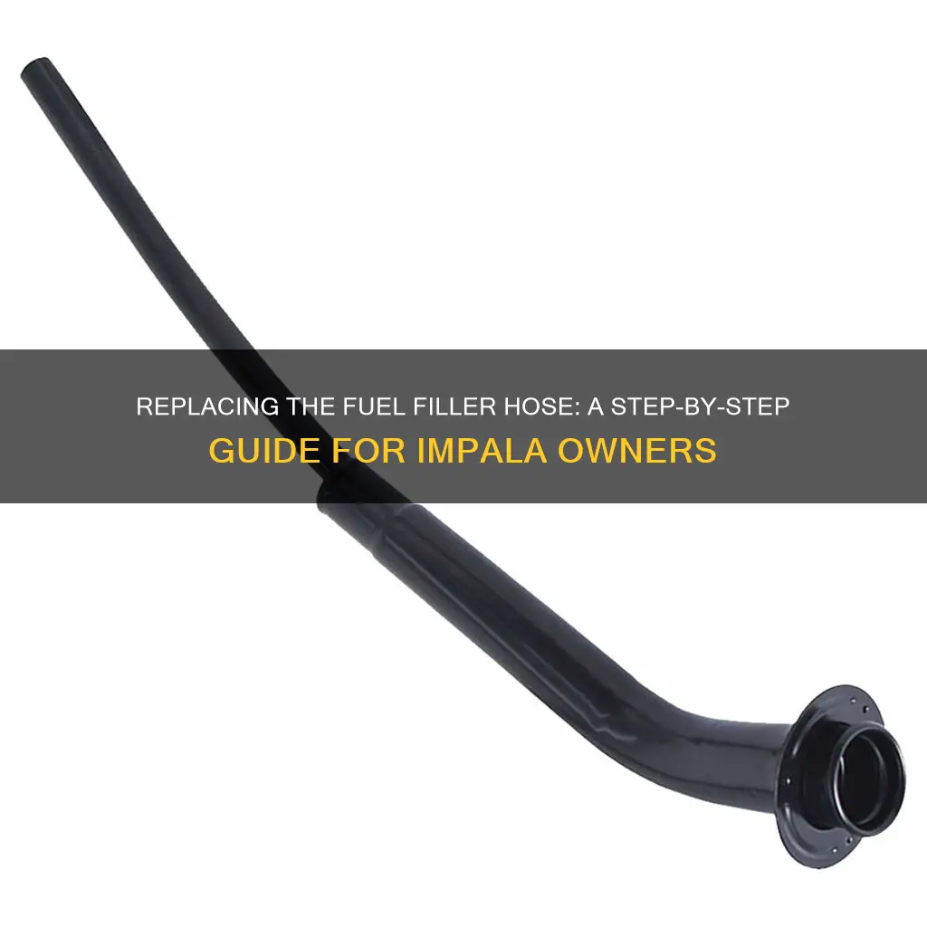 how to replace fuel filler hose impala