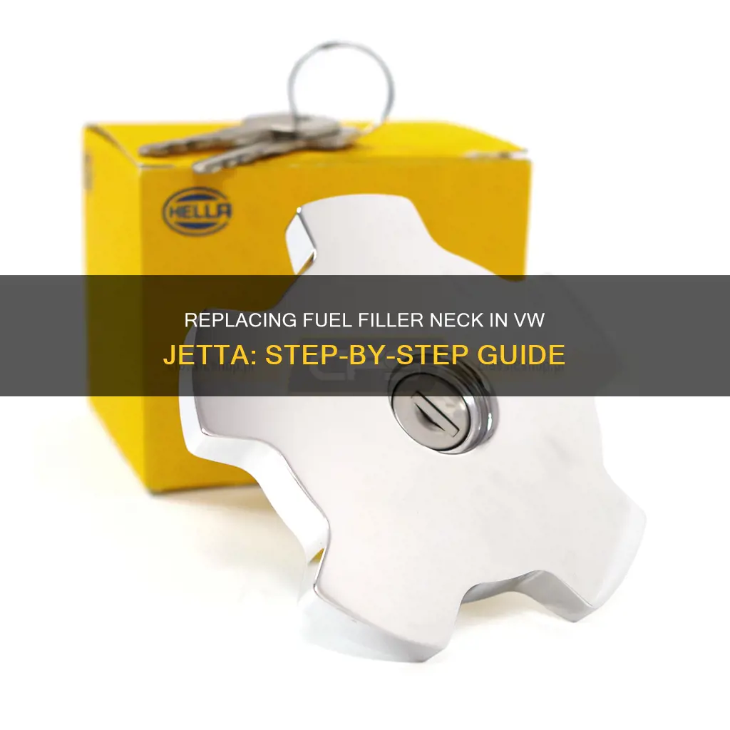 how to replace fuel filler neck 2000 vw jetta