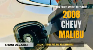 Replacing the Fuel Filler Neck in a 2008 Chevy Malibu