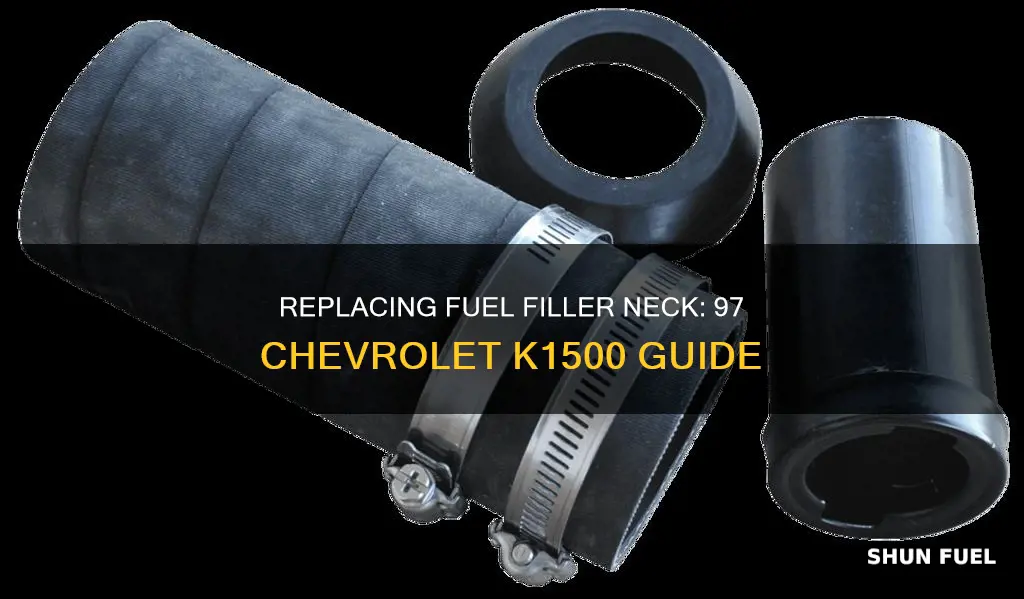 how to replace fuel filler neck 97 chevrolet k1500