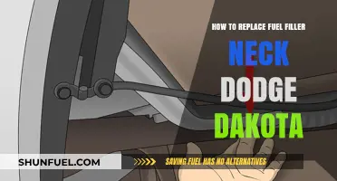 Dodge Dakota Fuel Filler Neck Replacement: A Step-by-Step Guide