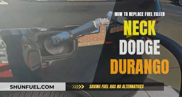 Replacing Fuel Filler Neck in Dodge Durango: Step-by-Step Guide