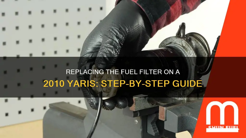 how to replace fuel filte on 2010 yaris