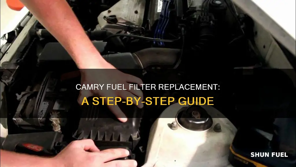 how to replace fuel filter 01 camry