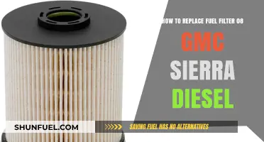 Replacing the Fuel Filter in Your GMC Sierra Diesel
