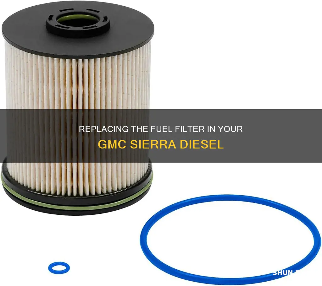 how to replace fuel filter 08 gmc sierra diesel