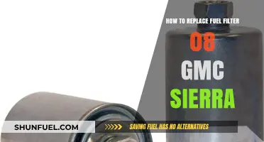 GMC Sierra Fuel Filter Replacement: A Step-by-Step Guide