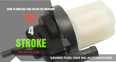 Mercury EFI 4-Stroke Fuel Filter Replacement: A Step-by-Step Guide