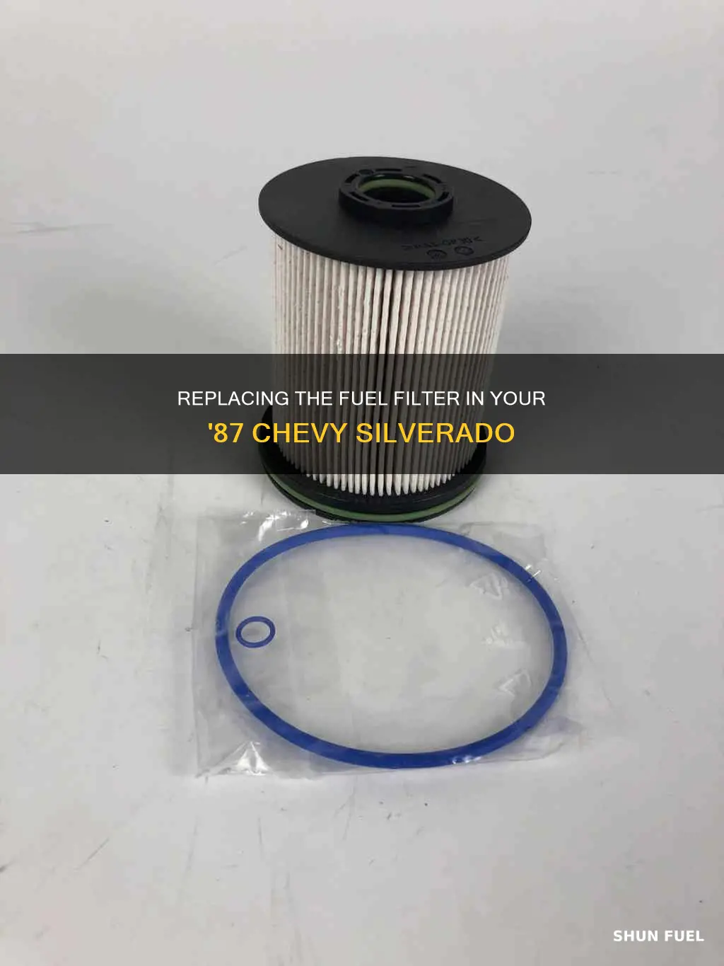 how to replace fuel filter 1987 chevy silverado