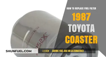 Toyota Coaster Fuel Filter Replacement: A Step-by-Step Guide