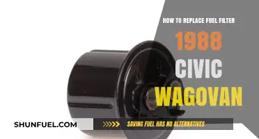 Replacing the Fuel Filter: A Step-by-Step Guide for 1988 Civic Wagon Owners