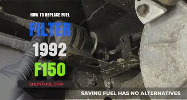 Mastering the Fuel Filter Swap: A Guide for 1992 F150 Owners