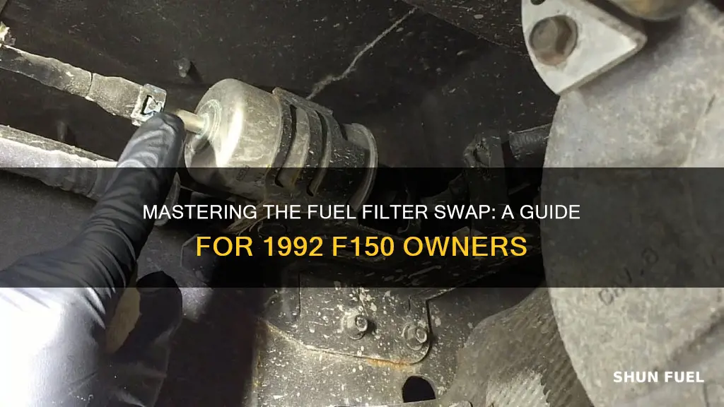 how to replace fuel filter 1992 f150