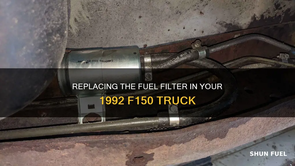 how to replace fuel filter 1992 f150