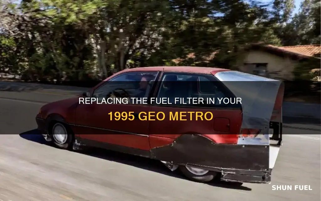 how to replace fuel filter 1995 geo metro