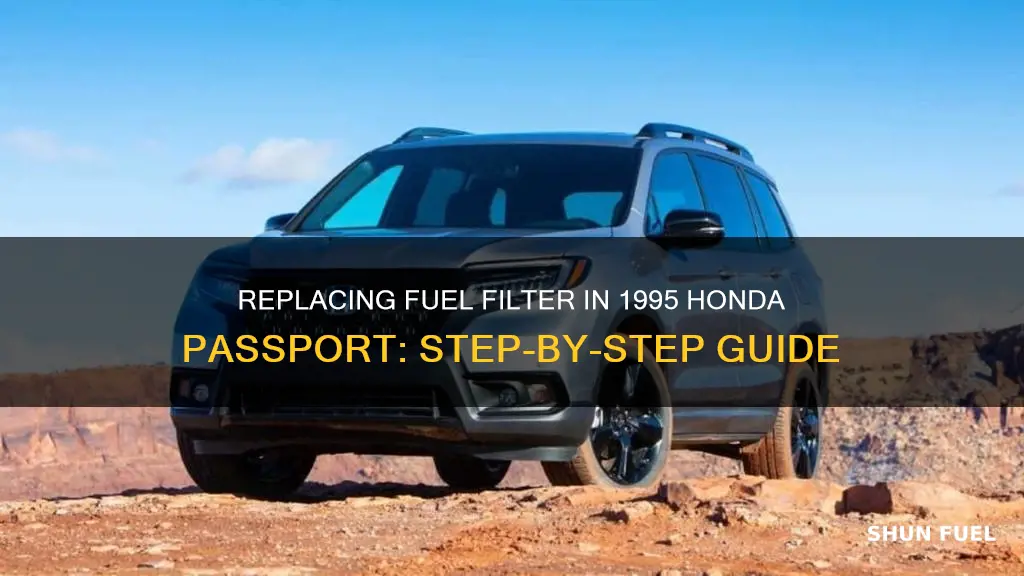 how to replace fuel filter 1995 honda passport