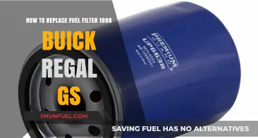 Replacing Fuel Filter: A Step-by-Step Guide for 1998 Buick Regal GS Owners