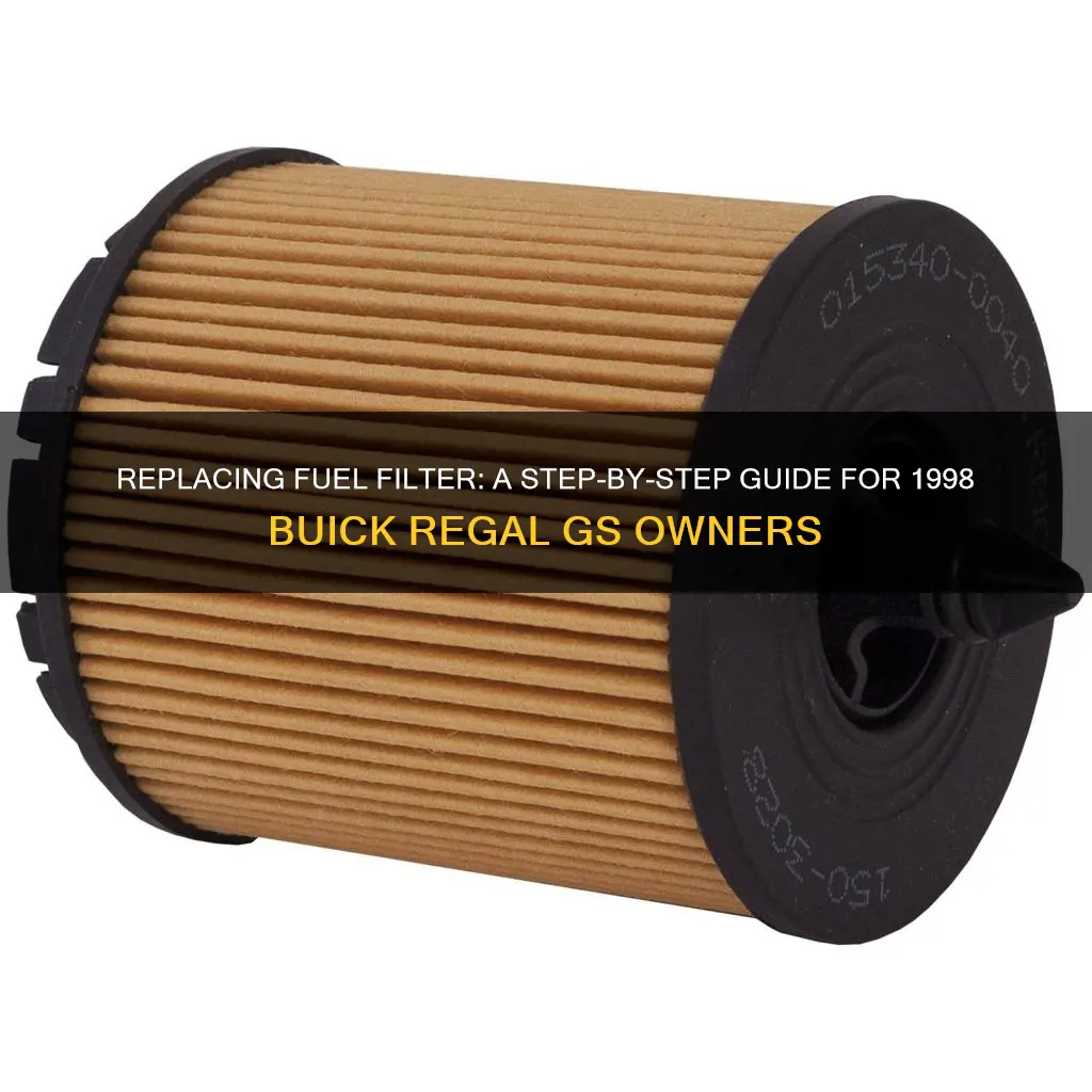 how to replace fuel filter 1998 buick regal gs