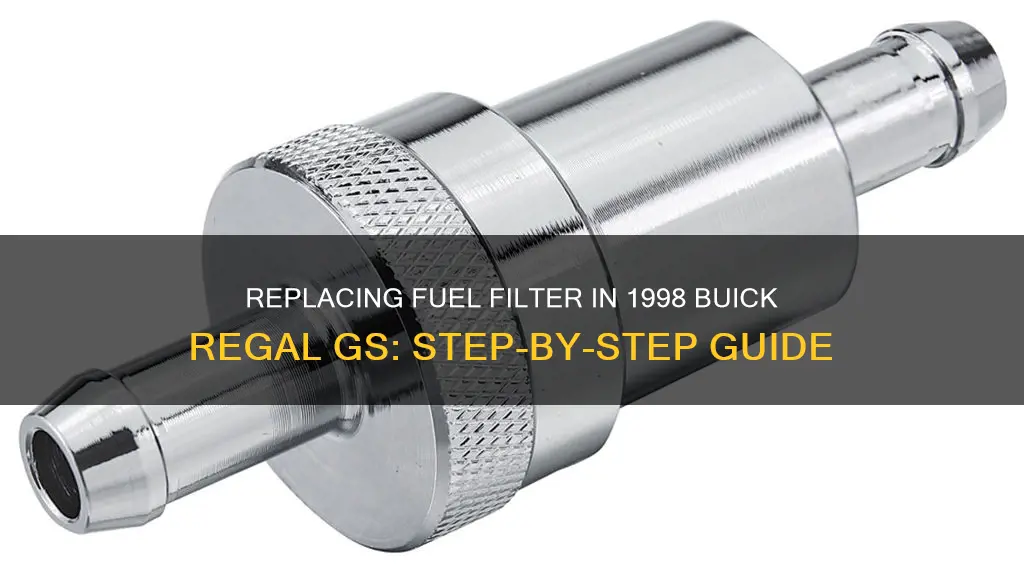 how to replace fuel filter 1998 buick regal gs