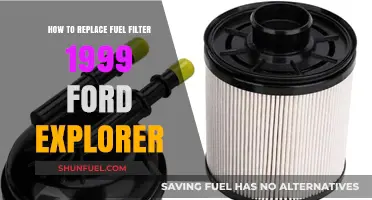 Exploring Fuel Filter Replacement in 1999 Ford Explorers