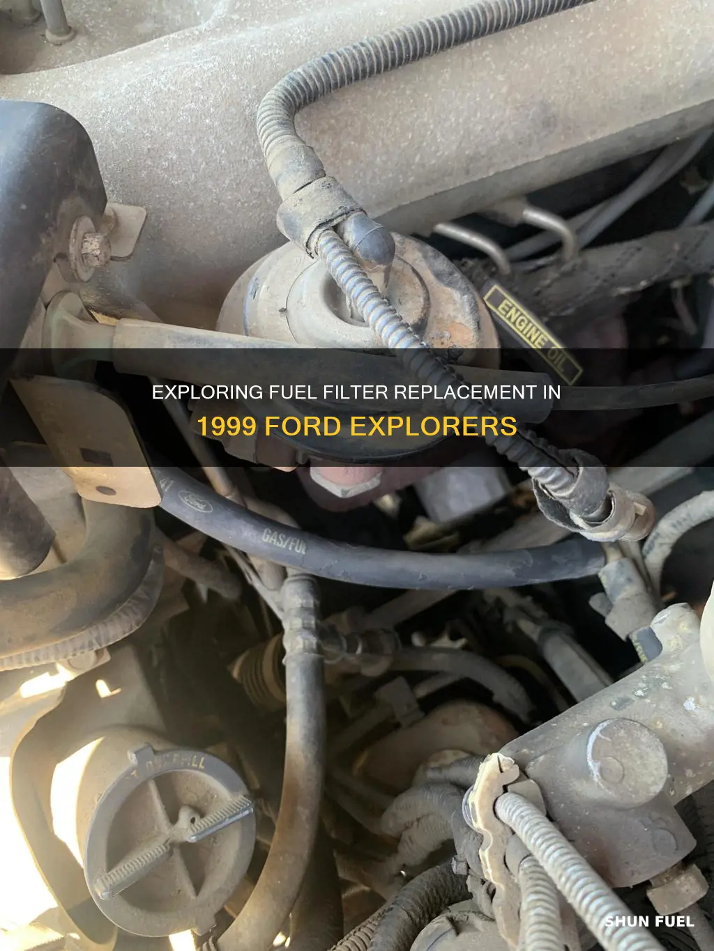 how to replace fuel filter 1999 ford explorer