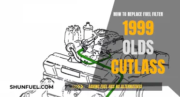 Replacing the Fuel Filter in Your 1999 Olds Cutlass