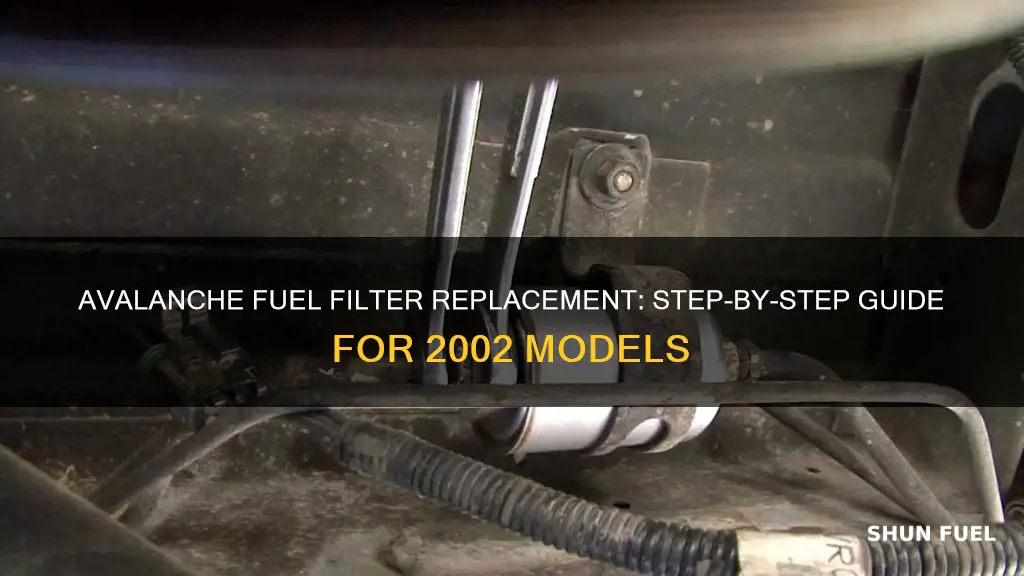 how to replace fuel filter 2002 avalanche