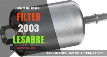 Mastering the Art of Replacing Fuel Filters: A 2003 LaSabre Guide