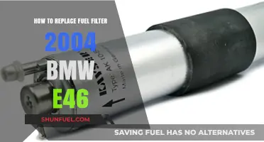 Bmw E46 Fuel Filter Replacement: A Step-by-Step Guide